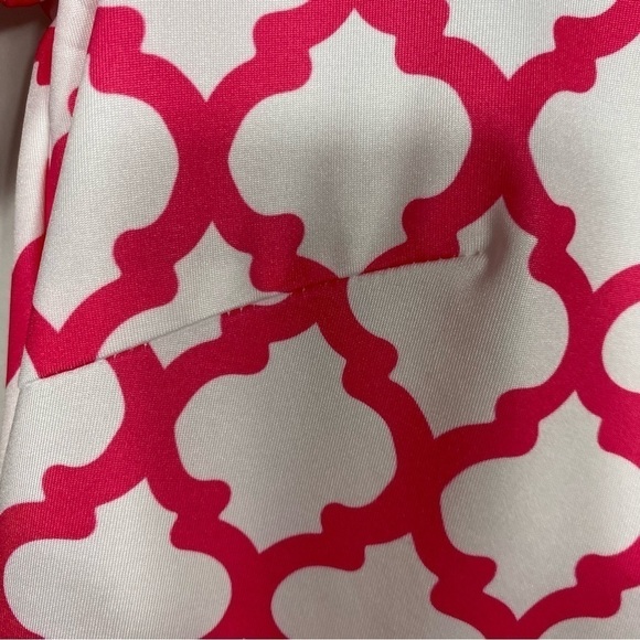 Gretchen Scott Mediterranean tiles and lobster mix media print dress - Picture 3 of 7